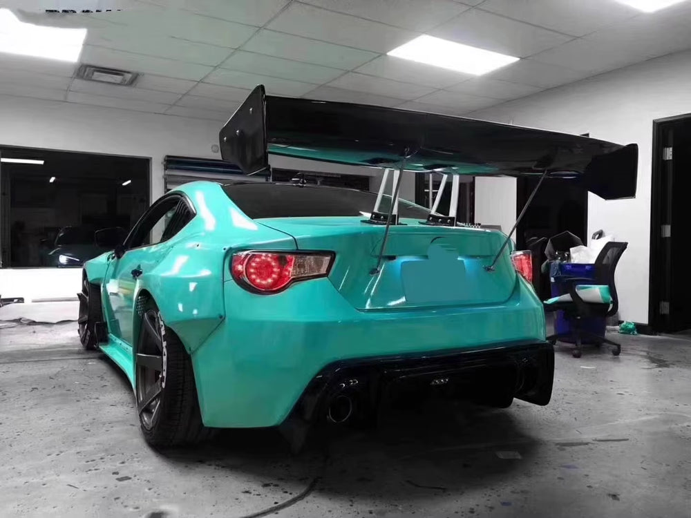 Rocket Bunny V3 Style Wide Body Kit for Toyota GT86 ZN6 ZD6 BRZ Front and Rear Bumper Side Skirts Spoiler Tuning Wide Body Kit