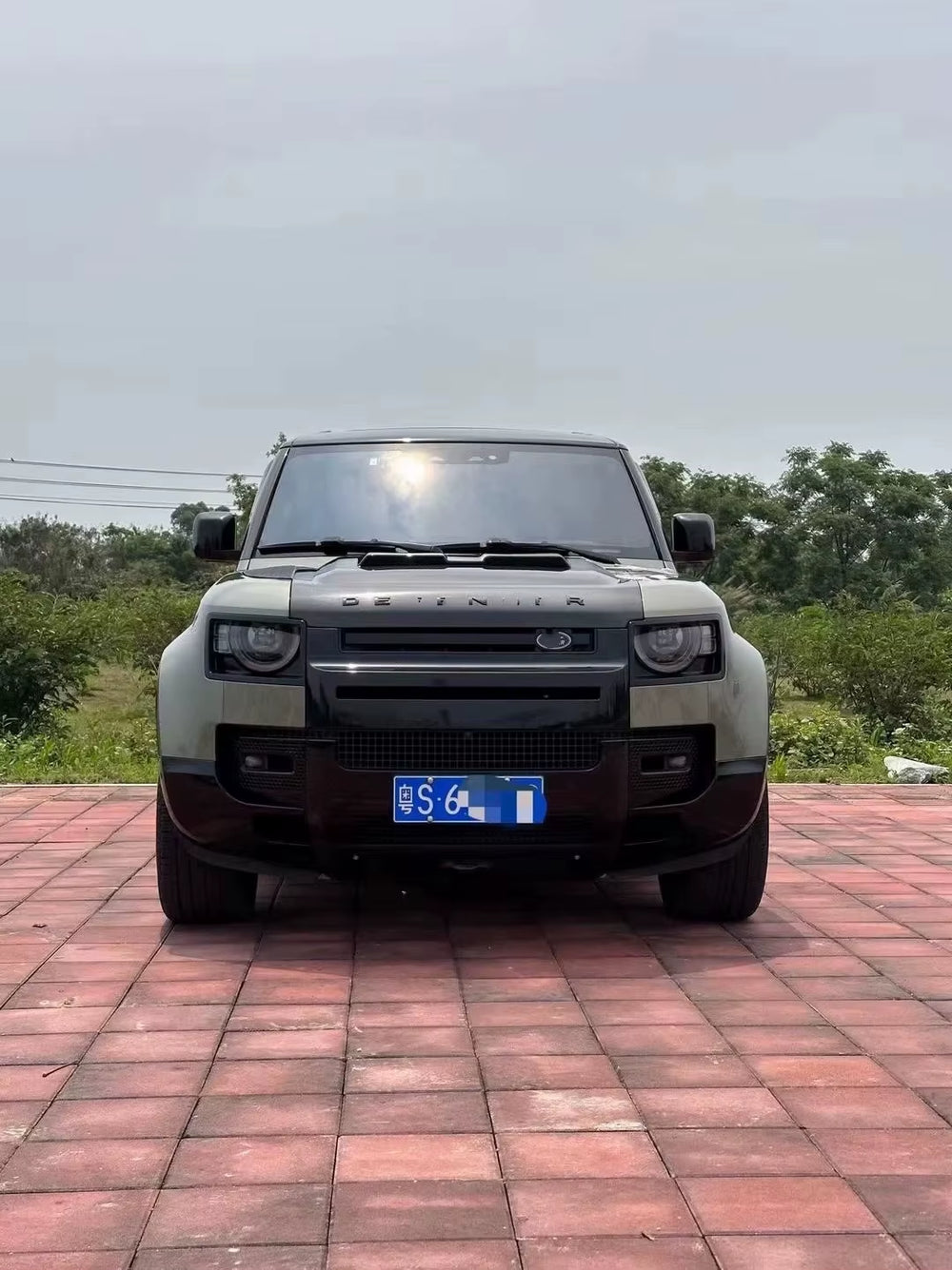 Hood Bonnet Cover for Land Rover Defender 2021+ Carbon Fiber Hood 90/100