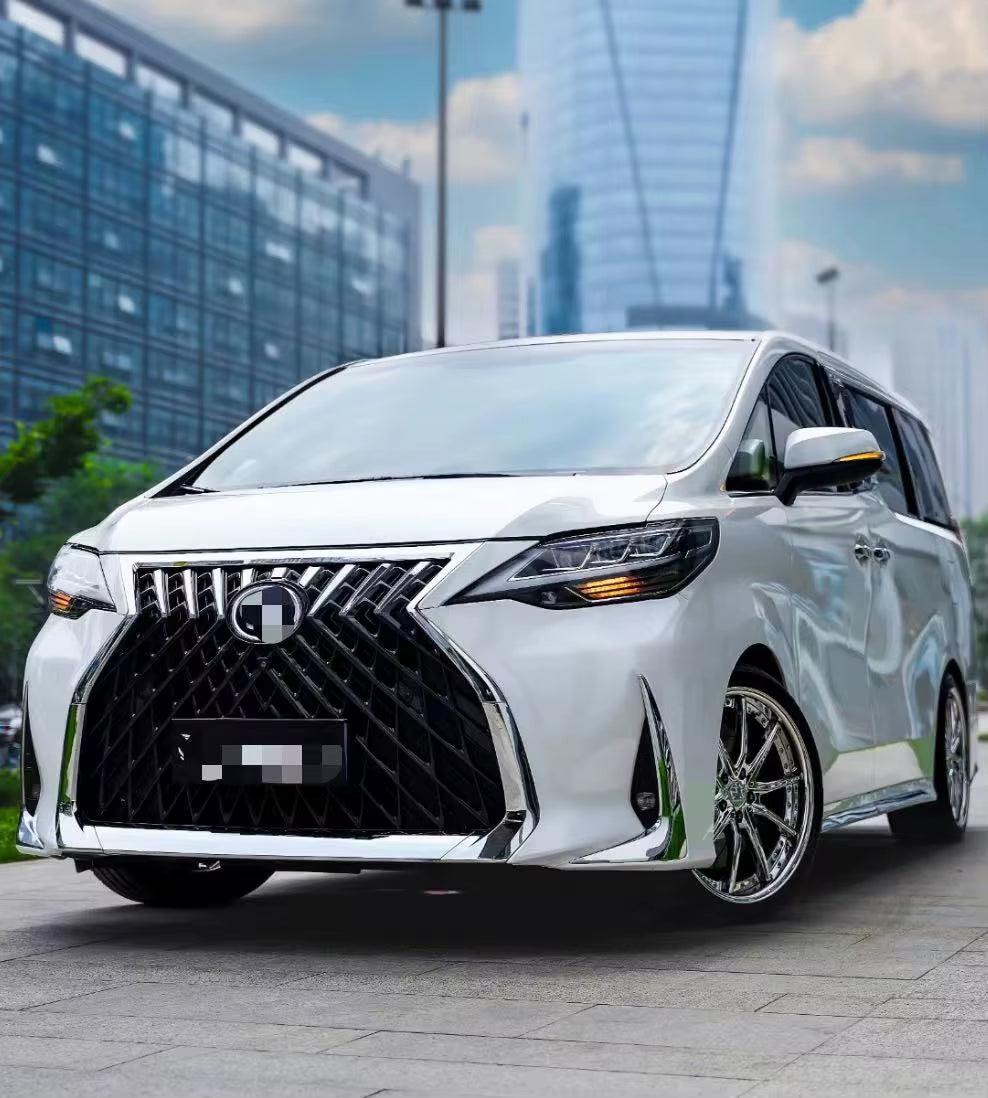 Car Bumpers Tuning Body Kit Body Kit for Toyota 2015-2021 Alphard 30 Lexus LM Style Body Kit