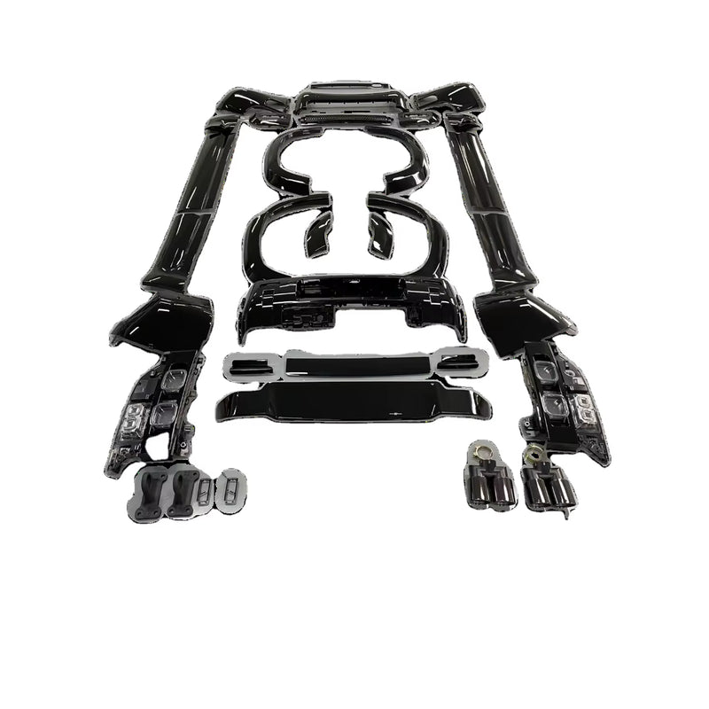 Body Kit Front Bumper Lip Rear for Land Rover Defender 90 110 007 Taillightsblack Car Part