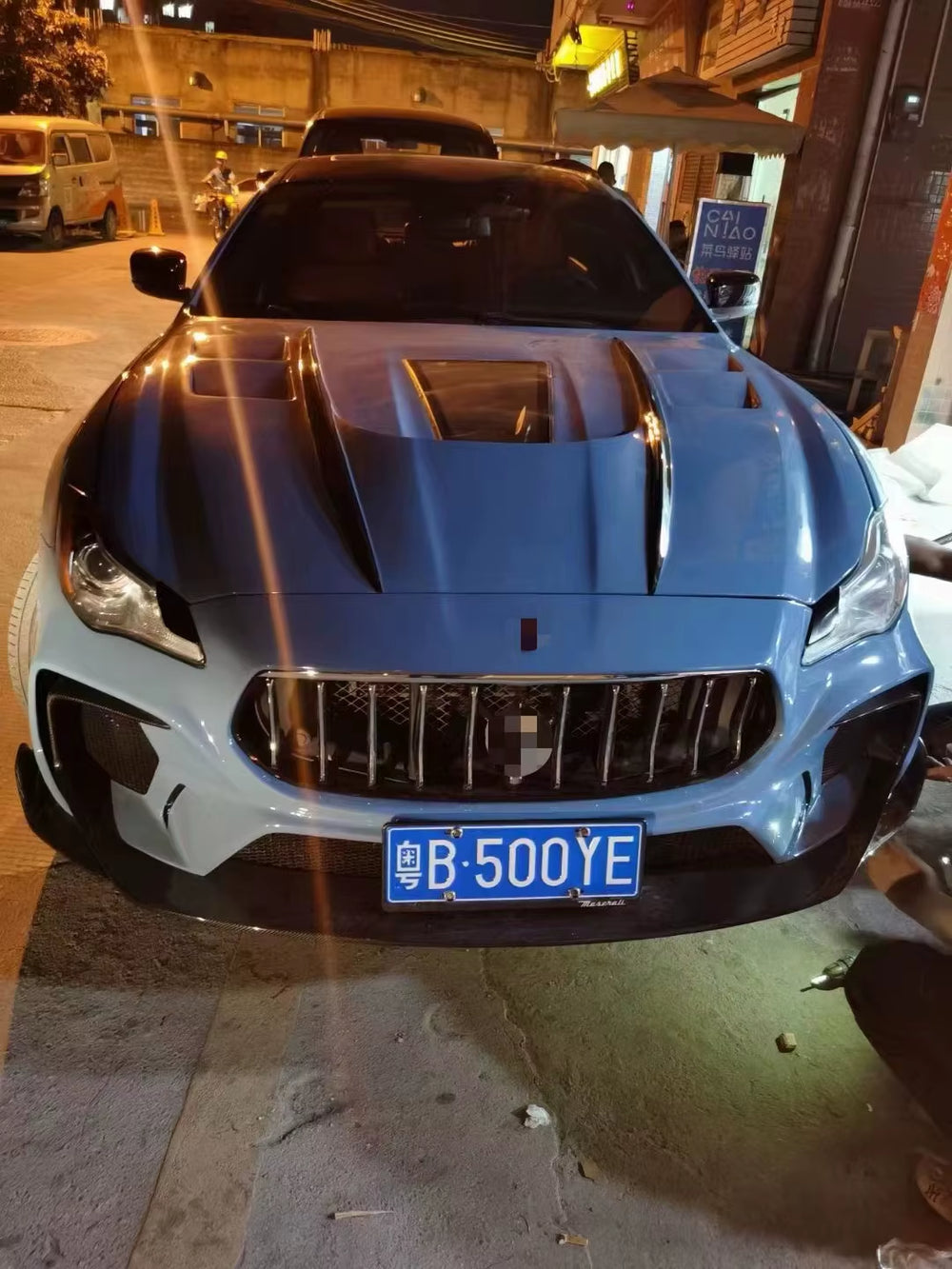 Carbon Fiber Body Kit for Maserati Quattroporte Ghibli for Carbon Fiber Hood