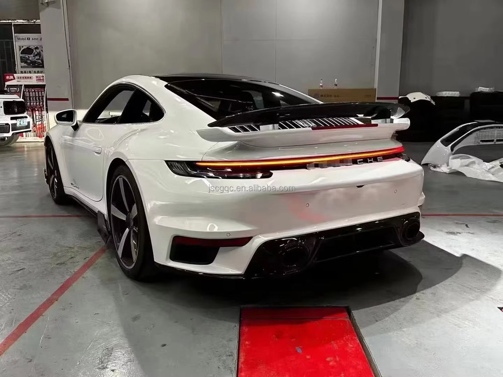 PP Body Kit Car Parts for Porsche 911 992 Turbo Sd Body Kit Front Rear Bumper