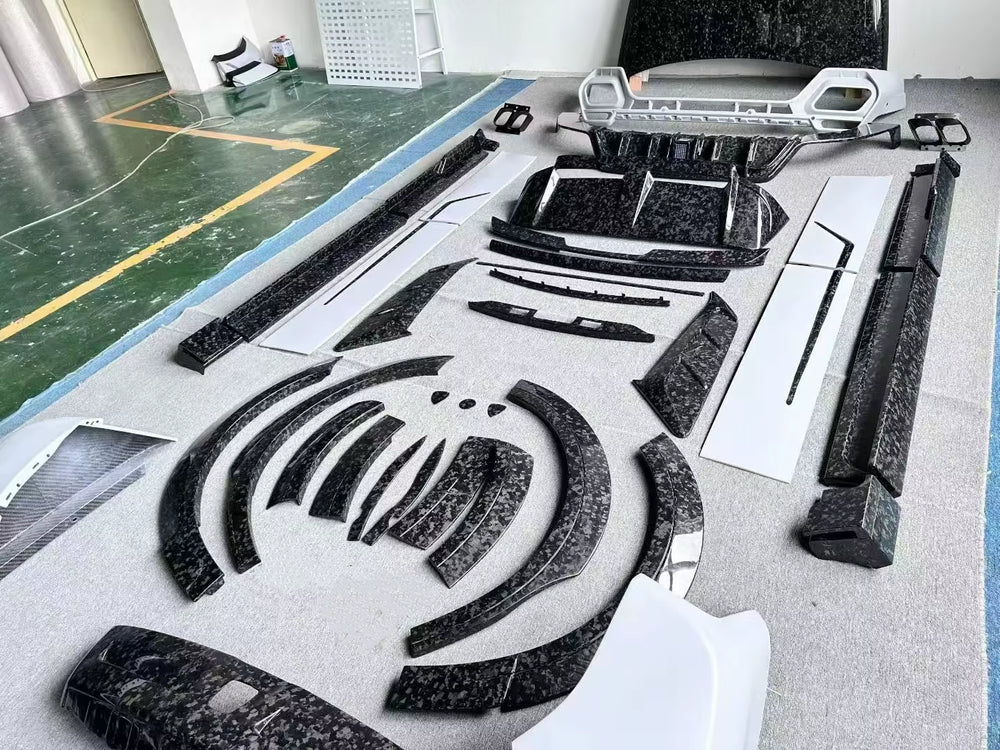 For Rolls-Royce Cullinan 2025+ Upgrades MSY Style Front and Rear Bumper Side Skirt Spoiler Wheel Arch Hood Body Kit