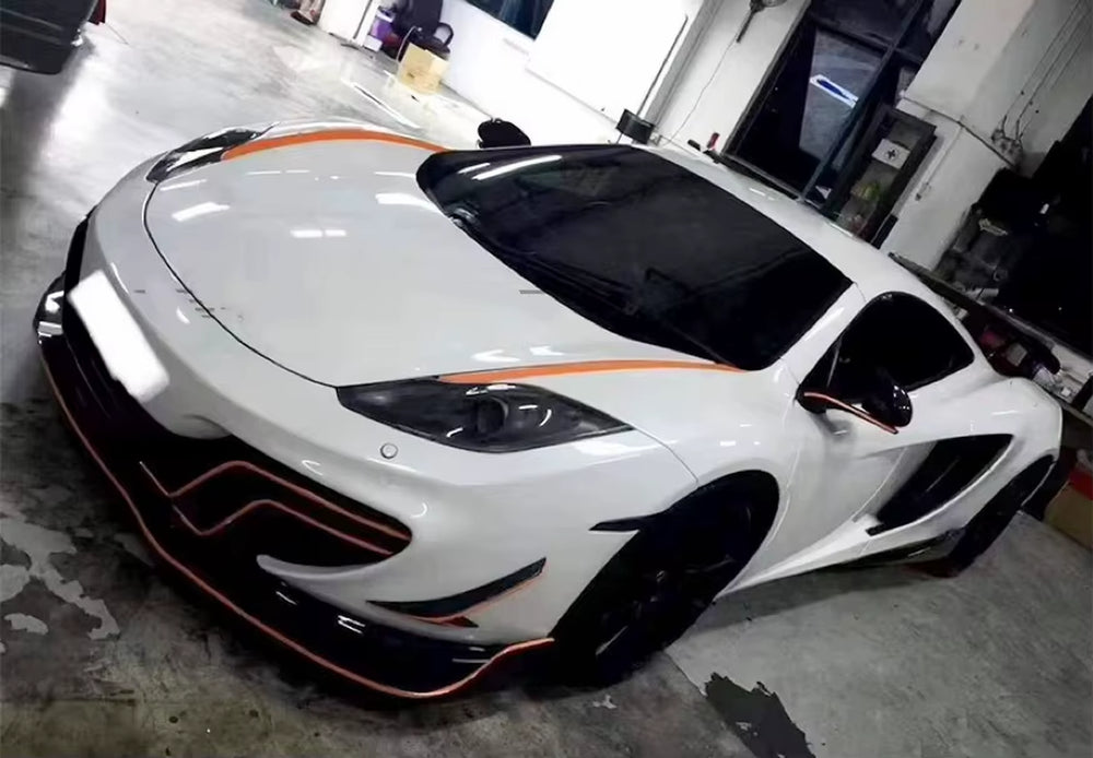 For Mclaren Mp4-12C Carbon Fiber Body Kit DMC Style Front Lip Rear Spoiler Side Skirt Tail Wing Body Kit