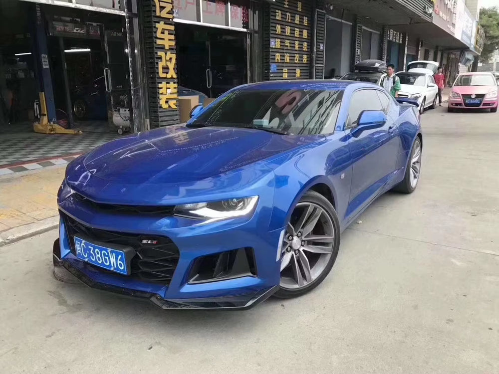Front Bumper for Chevrolet Camaro 2010 2013 2015 Grey Primer Plastic ZL1 Style Body Kit