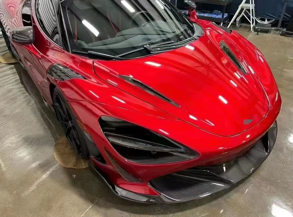 RYFT Style Body Kit for Mclaren 720S Bodykit Dry Carbon Fiber Car Front Rear Lip Diffuser Side Skirt