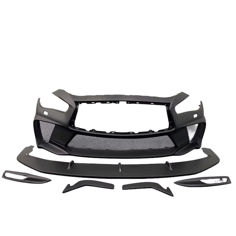 Front Bumper Infiniti Q50 Grille Car Front Bumper for Infiniti Q50 Q50L 2018 Body Kit