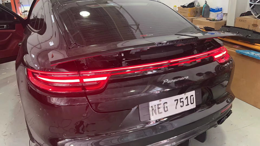 Three-Stage Spoiler for Porsche Paramera 971 Body Kit Spoiler