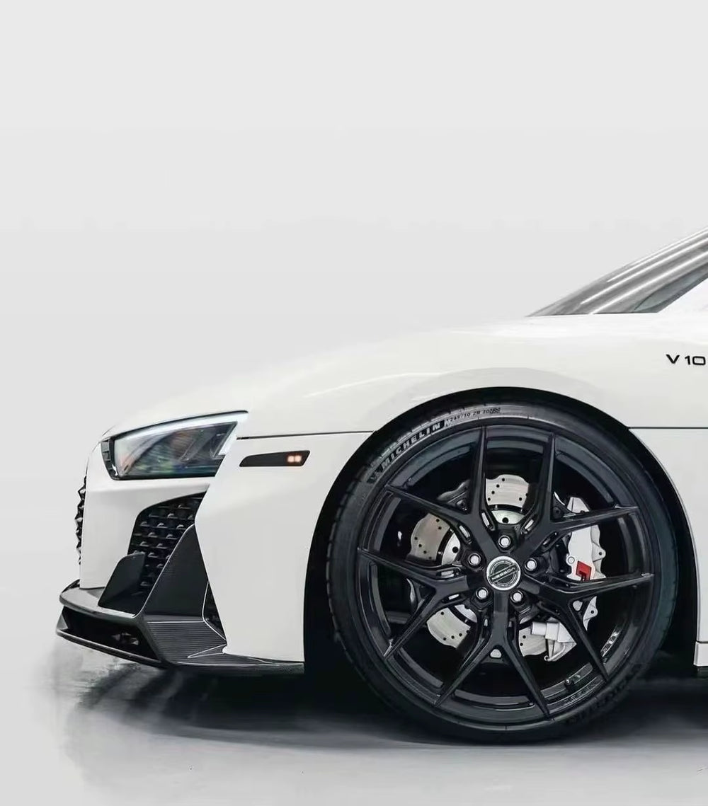New Body Kit for Audi R8 2016 Upgraded Dry Carbon Fiber Car Bumper Body Kit