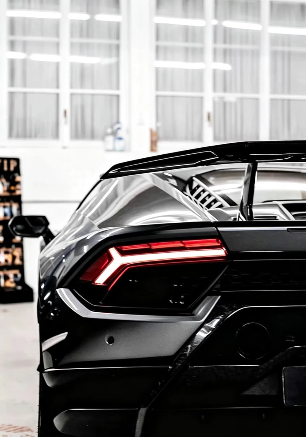 For Lamborghini Huracan LP580 610 Upgrade Performance Carbon Fiber Engine Hood Rear Wing Tail Cover Spoiler