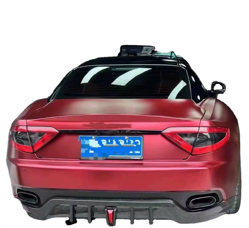 Carbon Fiber Pattern Style Body Kit for Maserati Granturismo Bumper Spoiler with Lamp Rear Diffuser
