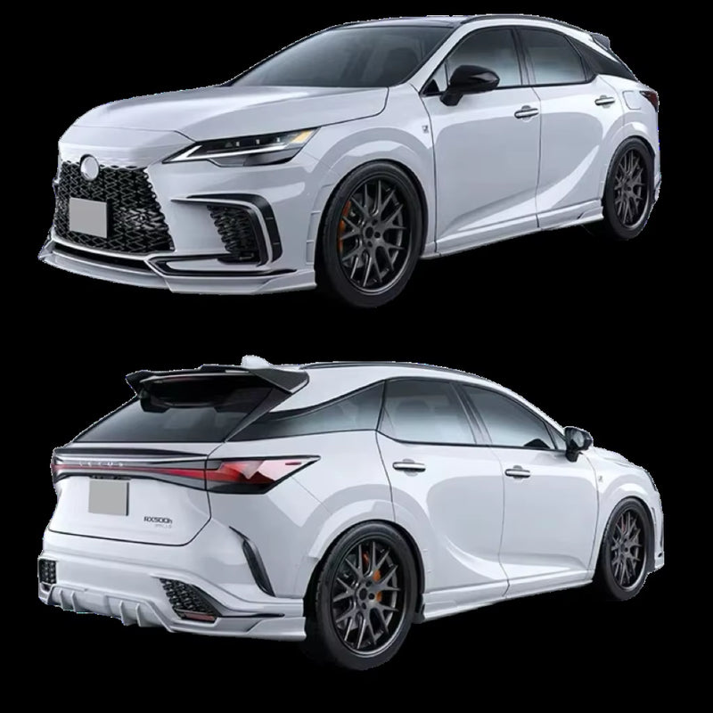 AT Style Body Kit for Lexus RX500 2023+ Front Lip Rear Lip Rear Diffuser Spoiler