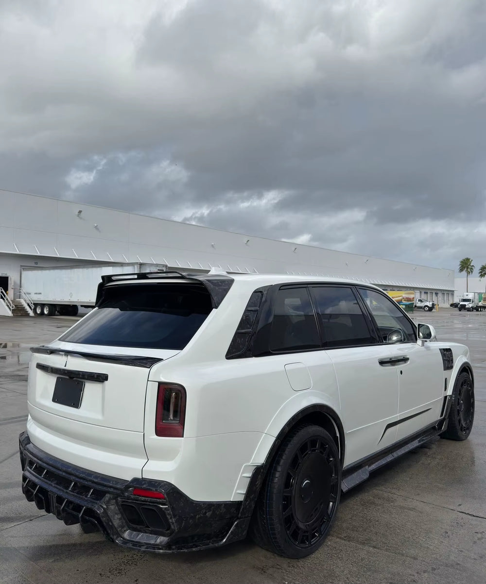 For Rolls-Royce Cullinan 2025+ Upgrades MSY Style Front and Rear Bumper Side Skirt Spoiler Wheel Arch Hood Body Kit