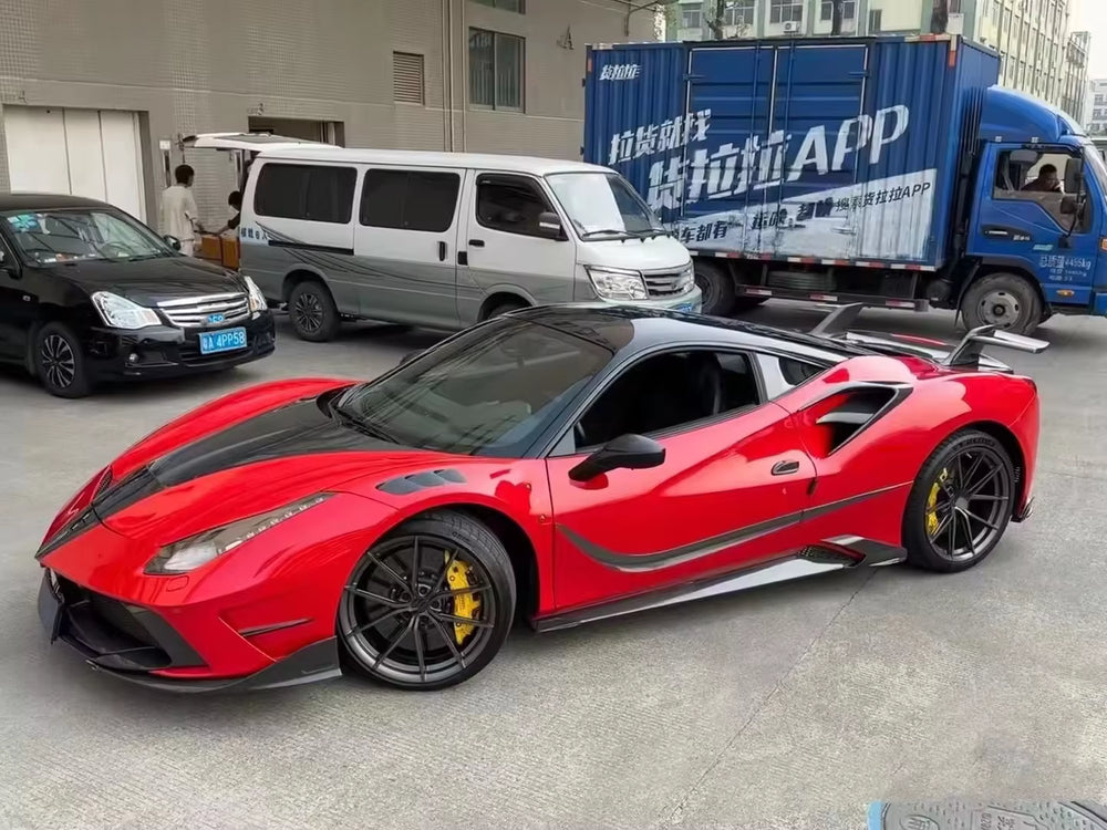 MSY Style Body Kit for Ferrari 488 GTB 2015-2018 Spider Full Bodykit Front Bumpers Rear