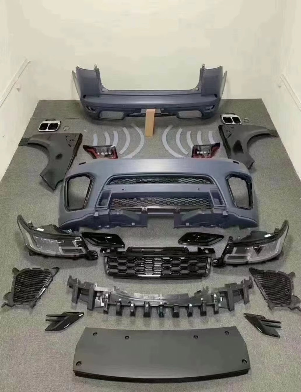 Front Rear Bumper Body Kit for Land Rover Sport for Pp Body Kit