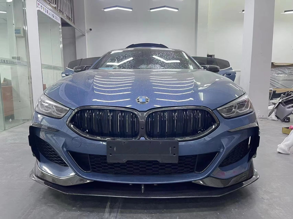 Carbon Fiber Body Kit for BMW 8 Series G14 G15 G16 Modified AC Front and Rear Lip Tail Side Skirt Diffusers