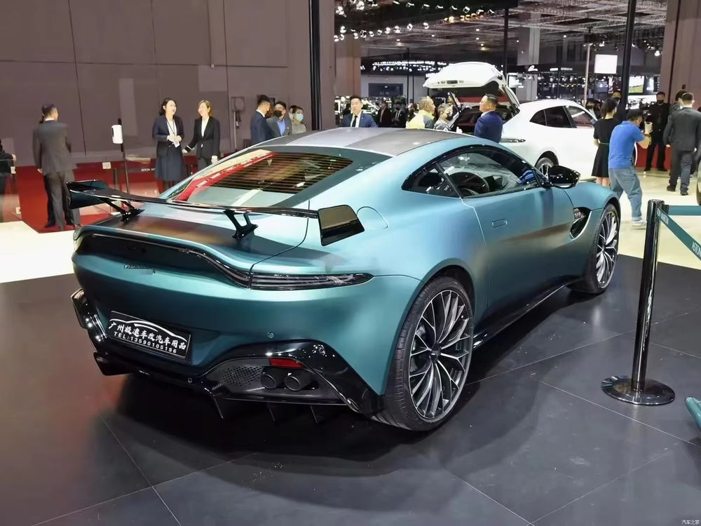 F1-Style Carbon Fiber Spoiler Wing Carbon Fiber for Aston Martin Vantage for Carbon Fiber