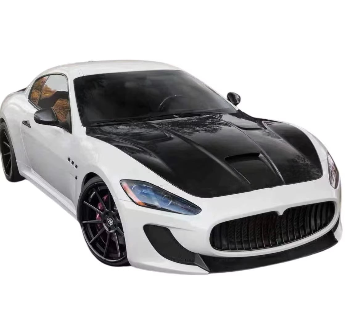 Carbon Fiber Body Kit Engine Cover for Maserati Granturismo Carbon Fiber Hood