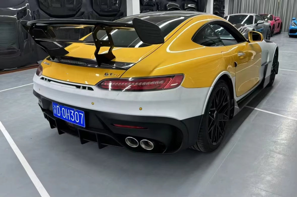 Black Series Pp+ Dry Carbon Fiber Material Body Kit for Mercedes-Benz AMG GT GTS GTR Car Bumpers Front Rear Bumper