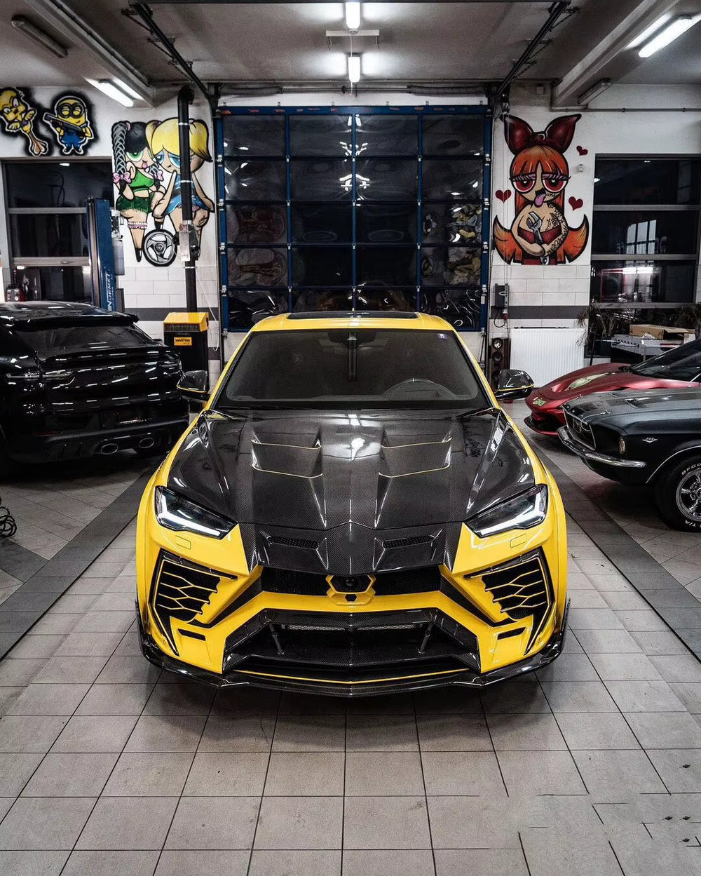 High Quality Car Body Kits for Lamborghini Urus Upgrade MSY Style Wide-Body Hoods Front Bumper Fender Side Skirt Rear Spoiler