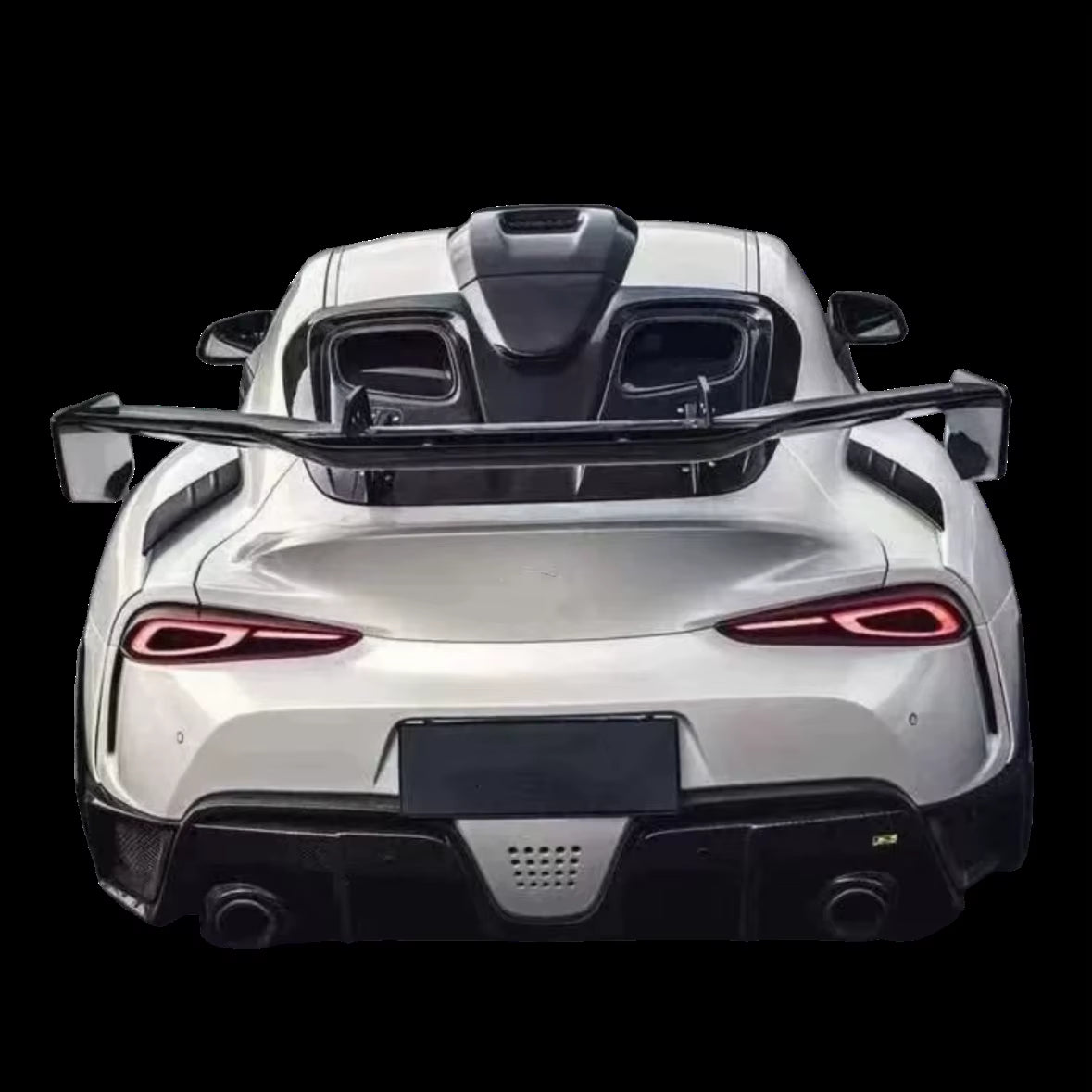 For Toyota Supra A90 Spoiler Wing Carbon Fiber Rear Trunk High Wing Spoile Robt Style for 2019 2020 Toyota Supra Tail Body Kit