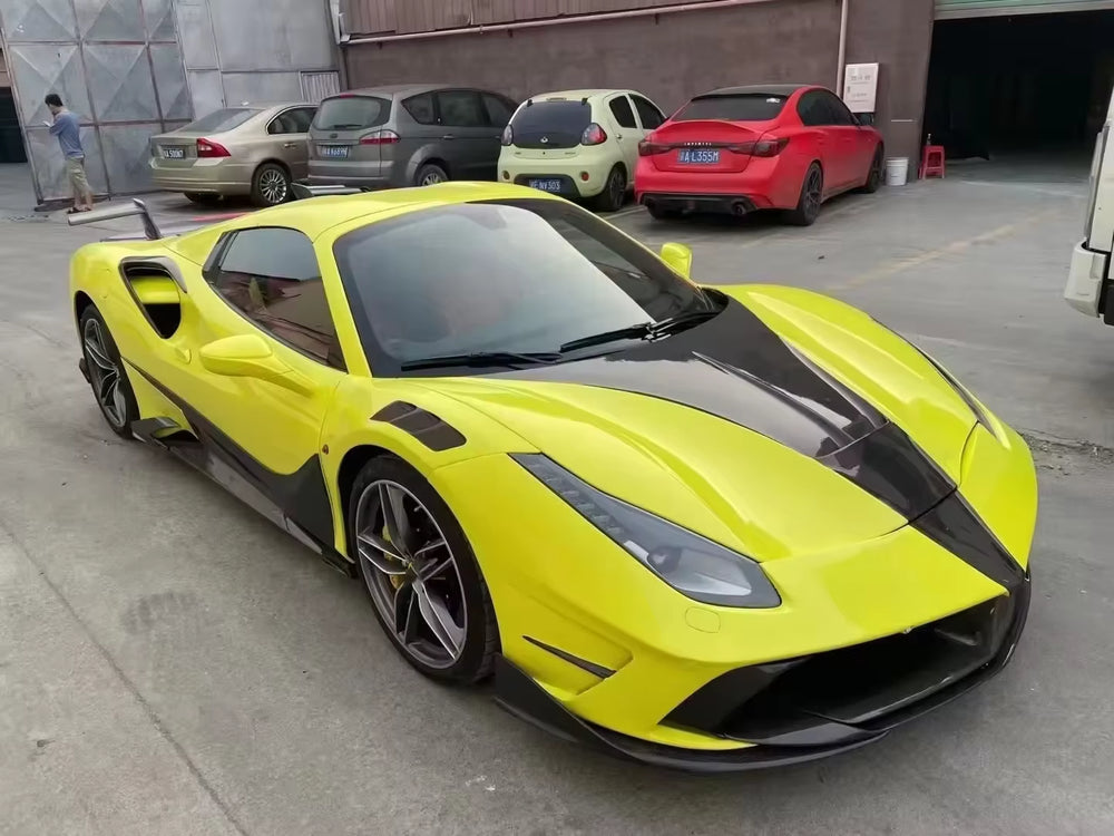 MSY Style Body Kit for Ferrari 488 GTB 2015-2018 Spider Full Bodykit Front Bumpers Rear