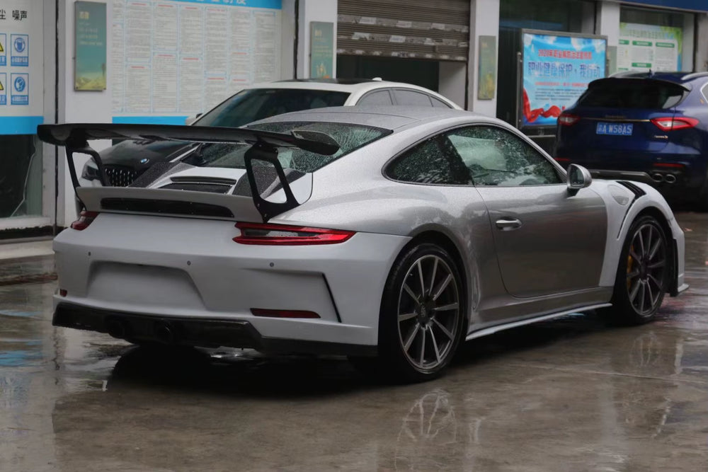 Body Kit for Porsche 911 991.1 Upgrade GT3RS Body Kit Front Rear Bumpers Side Skirts Hood Spoiler