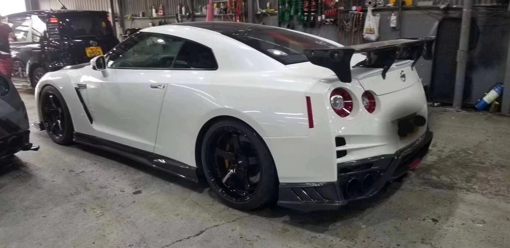 TOP SECRET Style Carbon Fiber Body Kit Front Bumper Rear Bumper for GTR R35 TOP SECRET for Body Kit