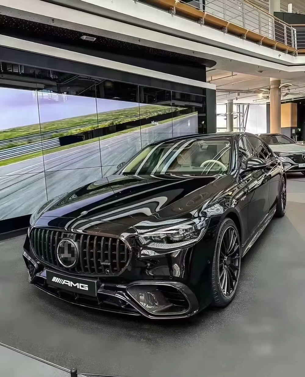 Pp Car Bumpers for Mercedes Benz S Class W223 Upgrade AMG S63 Style Front and Rear Bumpers Body Kit