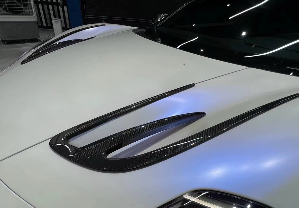 Dry Carbon Fiber Body Kit for Maserati Mc20 Upgrade SD Style Front Lip Skirt Rear Diffuser Spoiler Bodykit