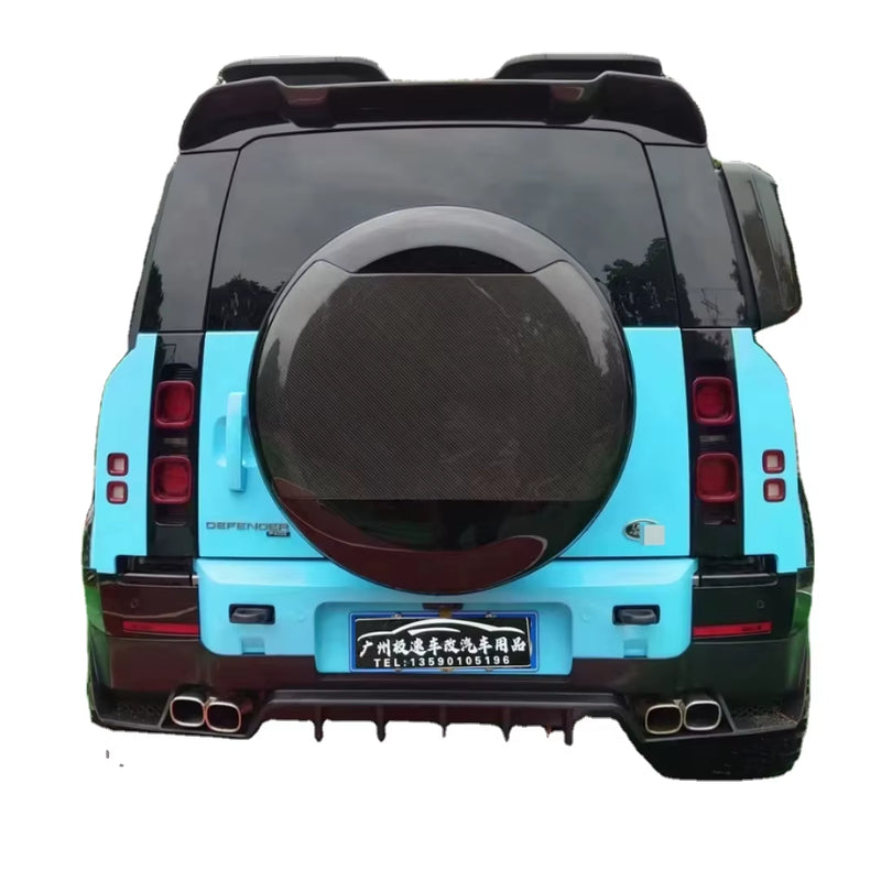 Carbon Fiber Body Kit Car Part for Range Rover Defender Carbon Fiber Rear Wing