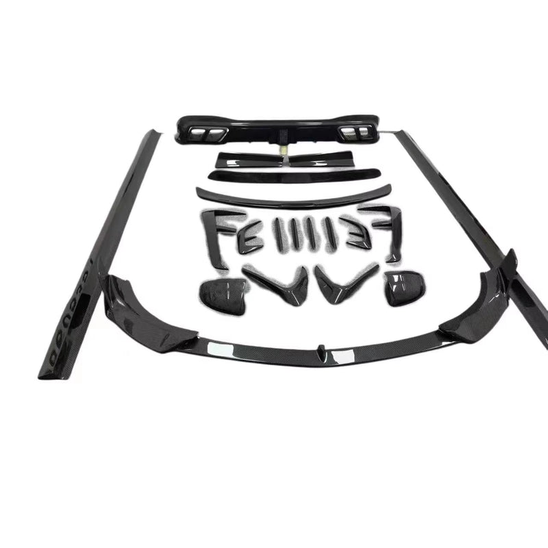 Car Bumper Atuo Part Body Kit for Mercedes Benz S Class W223 for Carbon Fiber MSY Style
