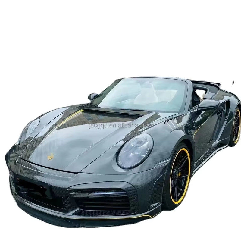 Carbon Fiber Body Kit Auto Part for Porsche 911 992 Top Style Front Bumper Carbon Fiber