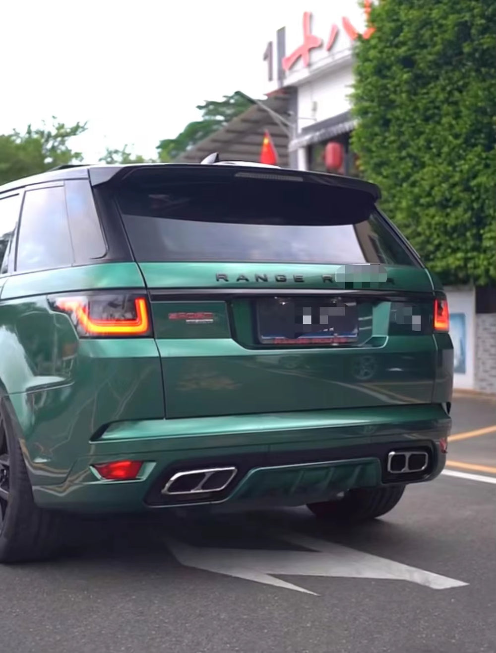 Auto Body Kit for Land Rover Range Rover Sport Upgrade SVR Style Bumper Accessory