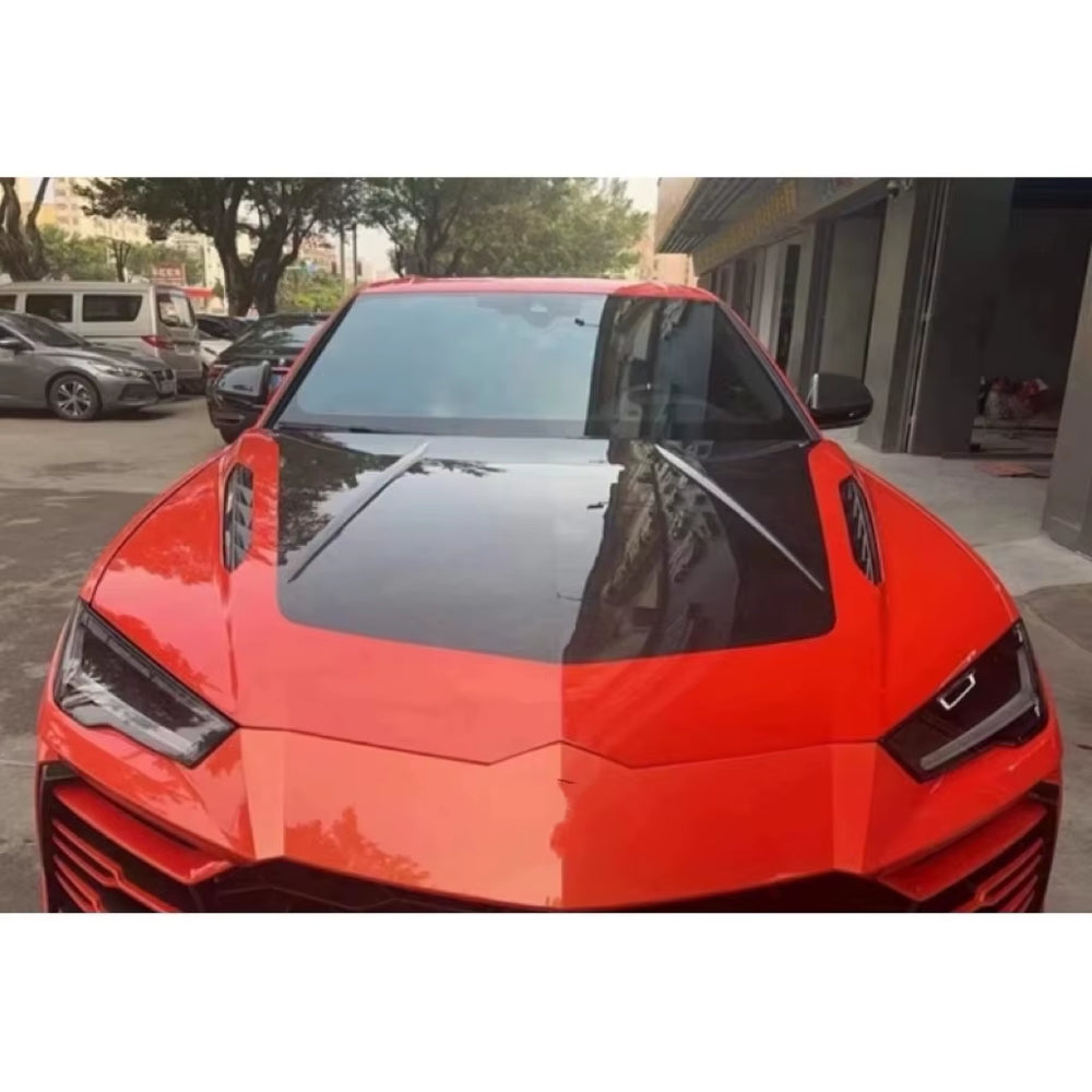 P Style Carbon Fiber Bonnet Hood Body Kit for Lamborghini URUS Engine Cover