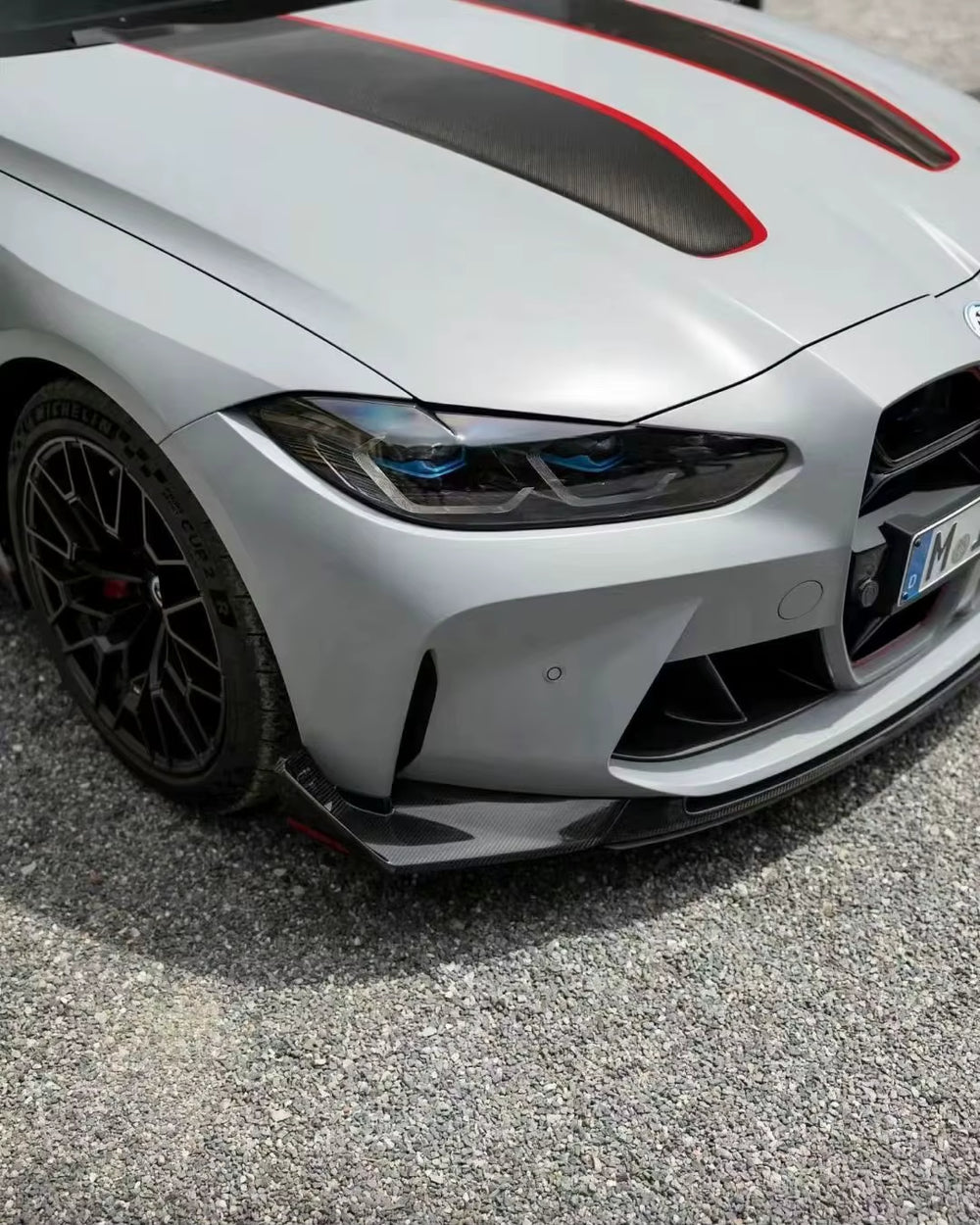 Csl-Style Auto Parts in the Net Tail Light Tail Cover Carbon Fiber for BMW M4 Body Kit
