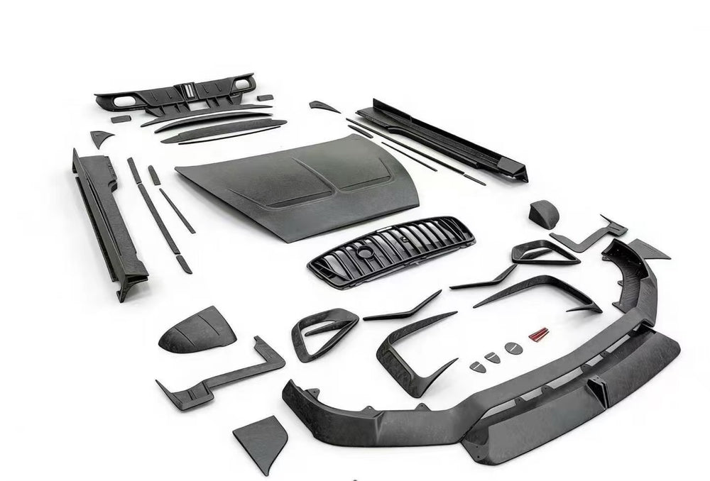 MSY Style Dry Carbon Body Kit for Bentley Continental GT 2025 Front Lip Side Skirts Rear Diffuser Spoiler Hood Body Kit