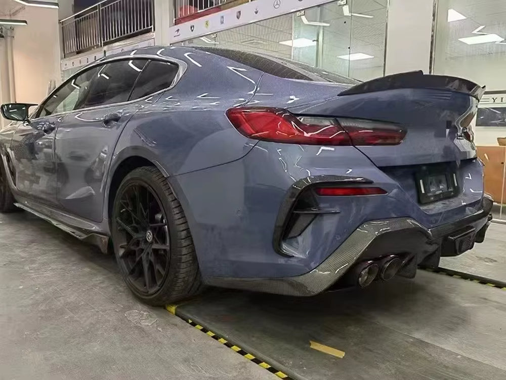 Carbon Fiber Rear Diffuser for Bmw 8 Series M850 M840 G15 G14 G16 Body Kit Fitment High Quality