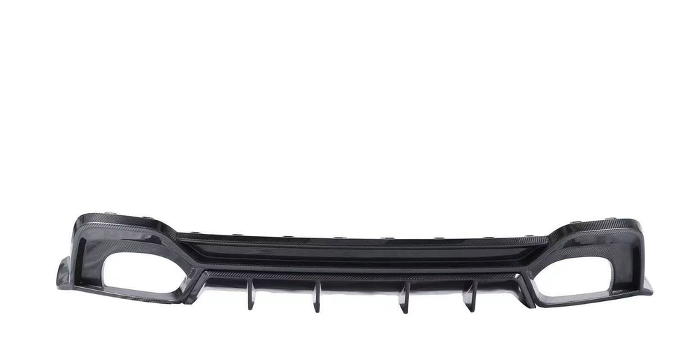 High Quality Dry Carbon Fiber Body Kit for Audi Rs6 Rs7 Upgrade PK Style Dry Carbon Fiber Rear Diffuser Spoiler Body Kit
