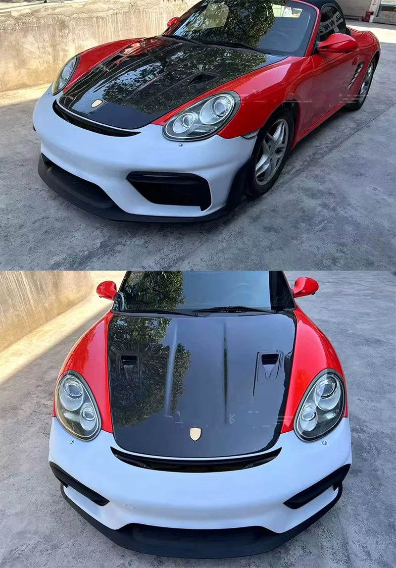 For Porsche 987 Boxster Cayman Upgrade to RS Style Front Bumper Body Kit