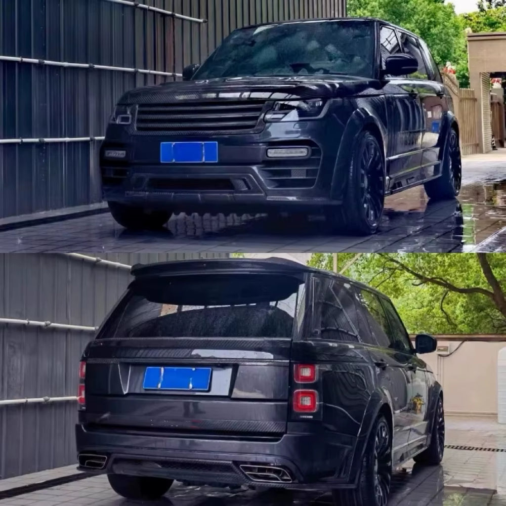 Msy Style Body Kit for Land Range Rover Front and Rear Bumper Wide Diffuser Spoiler Hood