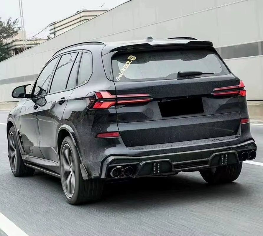 LD Style Body Kit Is Used for BMW X5 G05 Carbon Fiber Rear Diffuser Spoiler Body Kit.