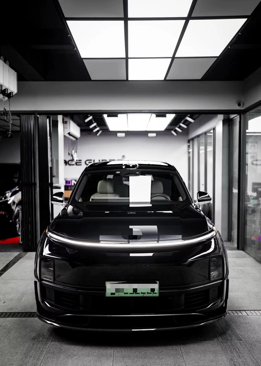 Spmgc Countercurrent Carbon Fiber Body Kit for Li Xiang L9 Front Lip Rear Lip Side Skirt Spoiler Body Kit