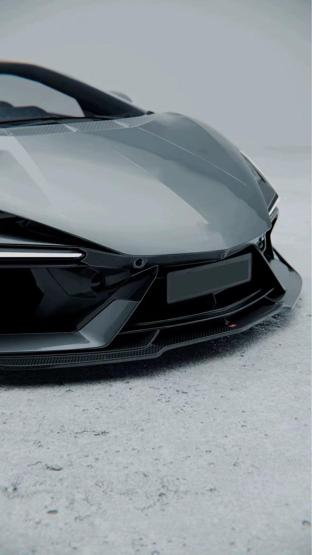 OD Style Dry Carbon Fiber Body Kit for Lamborghini Revuelto Dry Carbon Fiber Front Lip