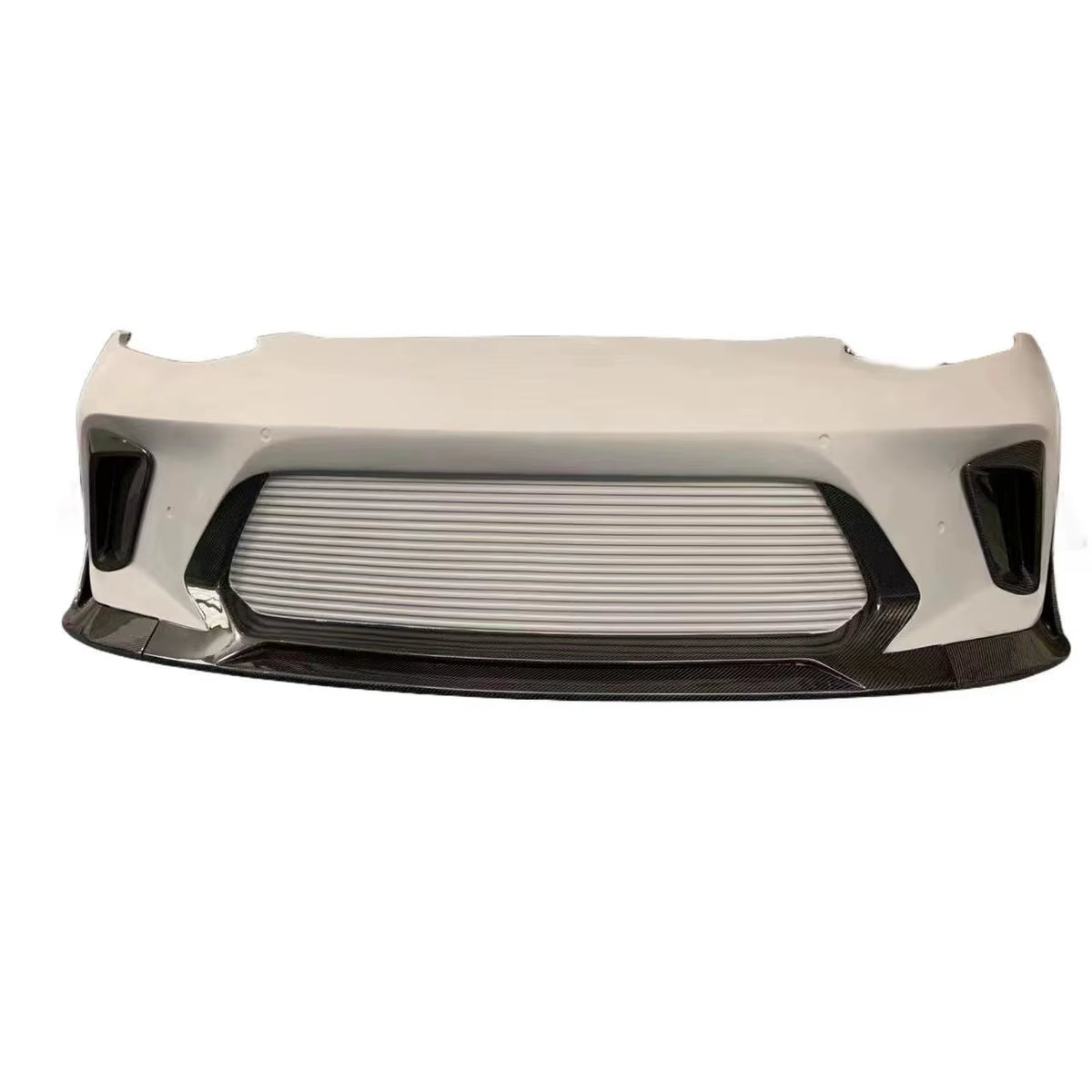 Carbon Fiber Car Bumpers for Tesla Model 3 ROBOT Style FRONT BUMPER for Body Kit Body Kit