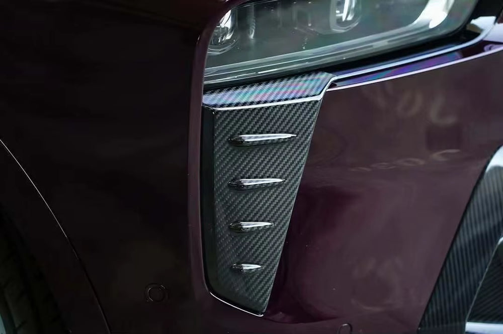 High Quality Dry Carbon Fiber Larte Style Body Kit for BMW X7 G07 Dry Carbon Fiber Front Lip Skirt Rear Diffuser Spoiler