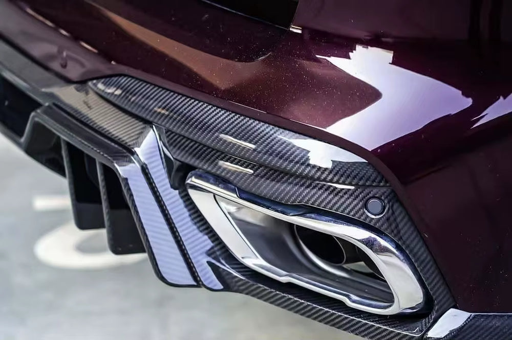 High Quality Dry Carbon Fiber Larte Style Body Kit for BMW X7 G07 Dry Carbon Fiber Front Lip Skirt Rear Diffuser Spoiler