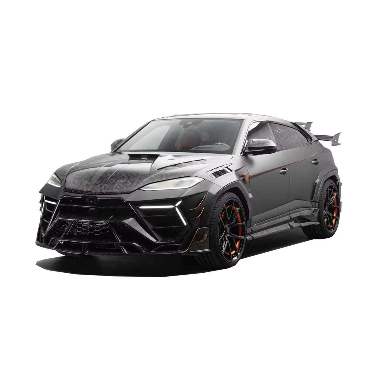 For Lamborghini URUS SE Msy-Style Dry Carbon Fiber Front Bumper Rear Bumper Side Skirts Spoiler Hood Wide-Body Body Kit