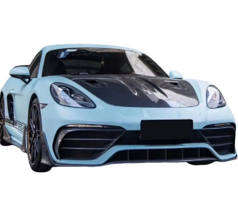 PD Style Body Kit for Porsche 718 Cayman Boxster Front Bumper Rear Bumper Side Skirt Rear Diffuser Spoiler