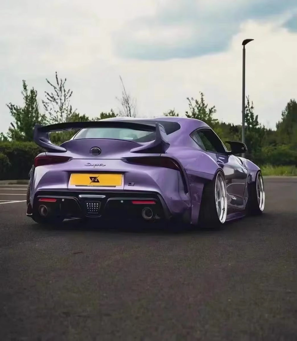 Carbon Fiber Rear Wing Body Kit for Toyota A90 Supra ST Style Rear Wing Car Part